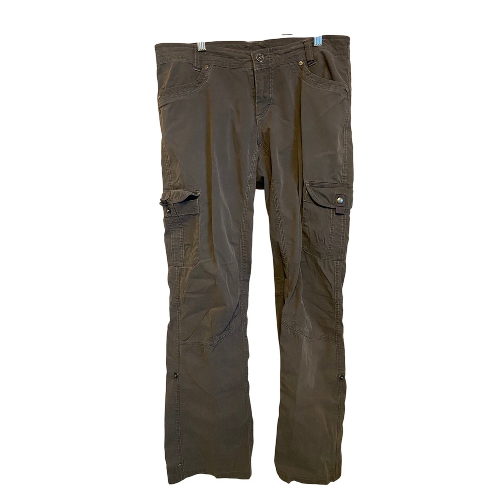 Kuhl Women's‎ Gray Cargo Pants Outdoor Hiking Adventure Size 8